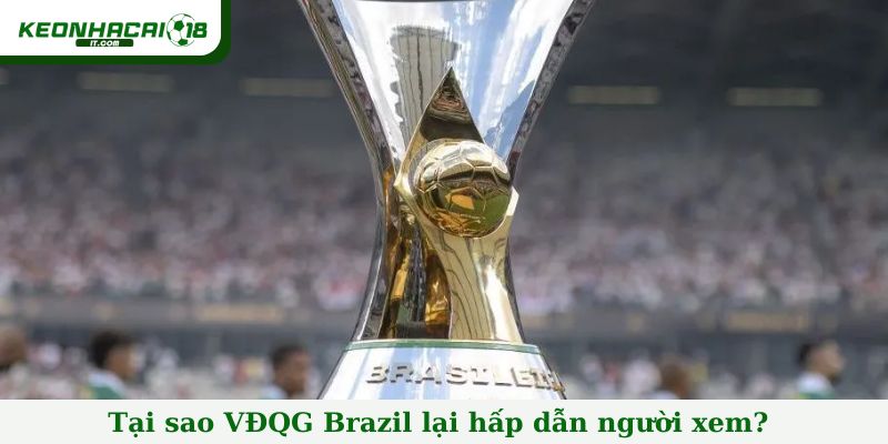 Tại sao VĐQG Brazil lại hấp dẫn người xem?