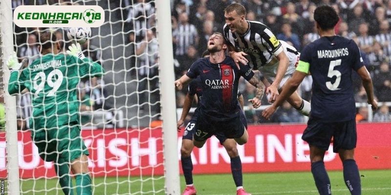 Lịch sử đụng độ của Paris Saint-Germain vs Newcastle